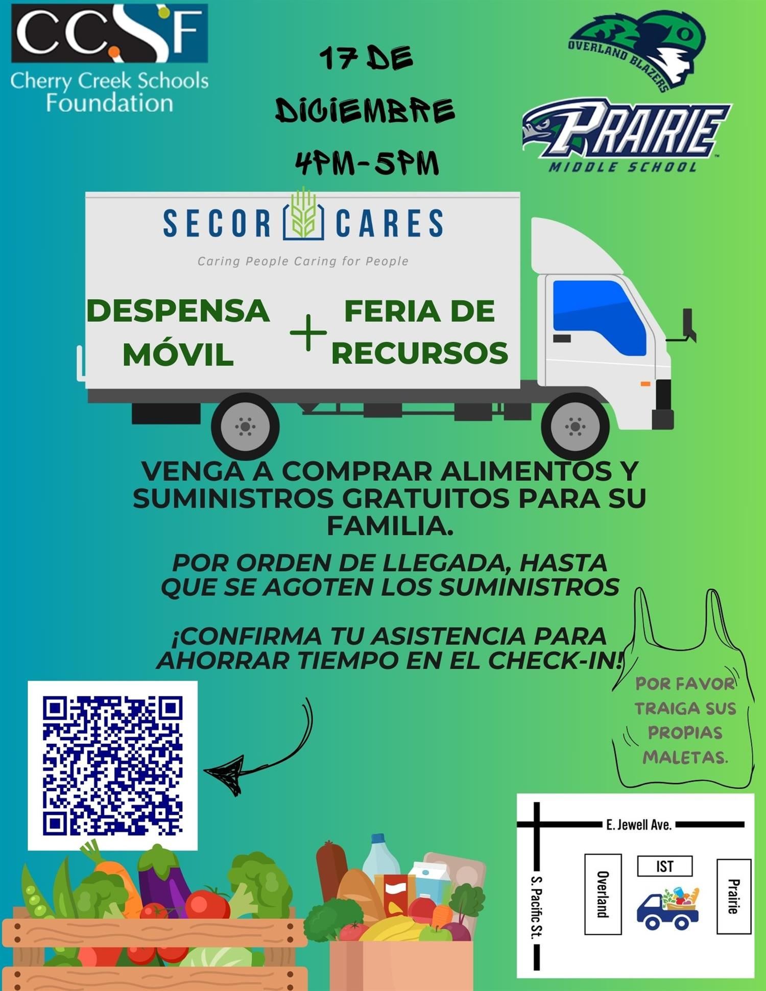 Food Market flyer SPANISH